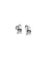 Orecchini Stocco Gioielli in Oro bianco Zircone ORS 84 - ORS 84